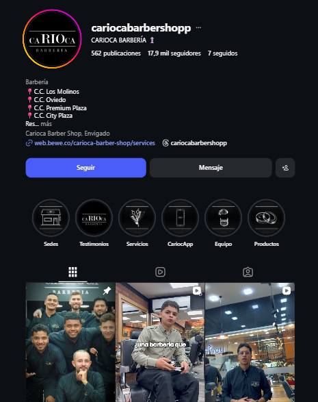 cariocabarbershopp Instagram