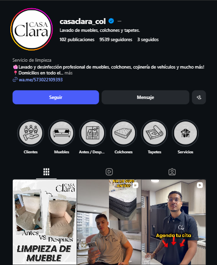 casaclara_col Instagram